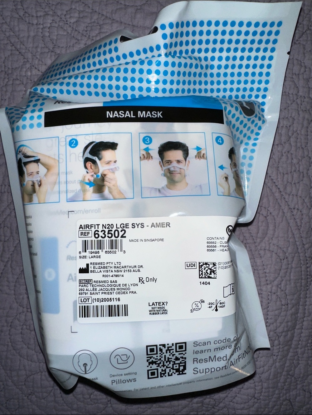 Nasal Mask N20 (63502) Large